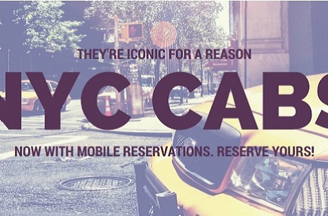 New York City cabs social media covers